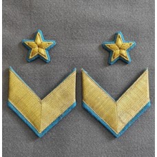 Нарукавные знаки воинского различия ГЕНЕРАЛ-МАЙОРА, ГЕНЕРАЛ-ЛЕЙТЕНАНТА, ГЕНЕРАЛ-ПОЛКОВНИКА  Красной Армии, обр.1940г.